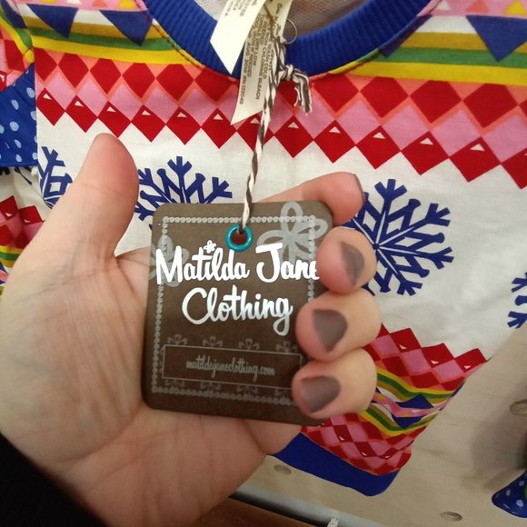 New Matilda Jane Snowflake Shirt. Size 2T. With Tags - Picture 4 of 6